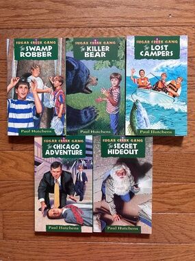 Sugar Creek Gang Books Lot of 5 books by Paul Hutchens